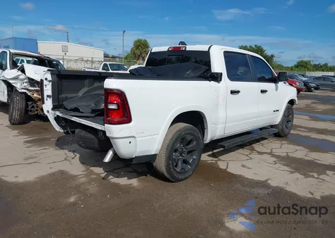 2025 Ram 1500 Big Horn 4X2 5'7 Box из США, поврежденный, VIN 1C6RREFG9SN530933